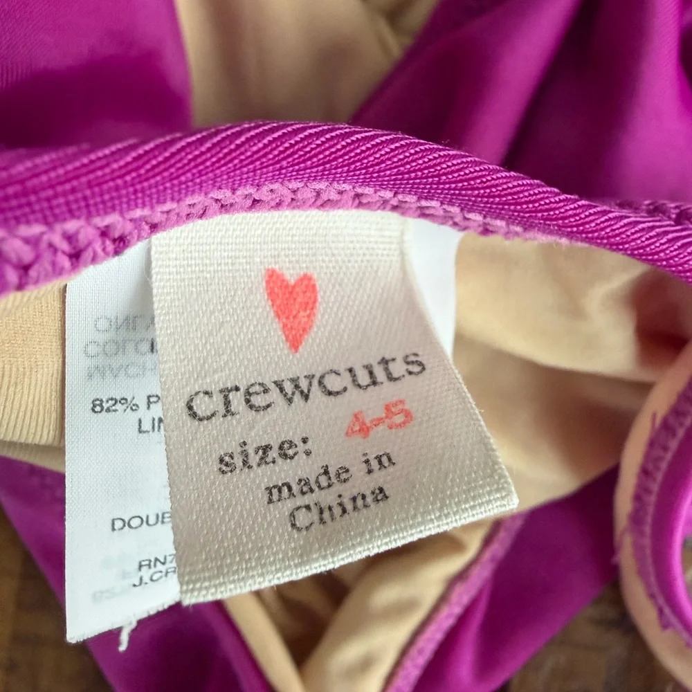 J Crew Kids Swim Lot, Size XS 4-5